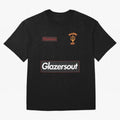 GlazersOut Red Manchester Kit V-Neck Oversized T-Shirt Fuel the Hype around Match Day Hype around FIFA World Cup 2026 USA Canada Mexico, Messi, CR7 and Mbappe, Argentina and Brazil, Football Festival Excitement, Trophy Ambitions, Country Rivalries