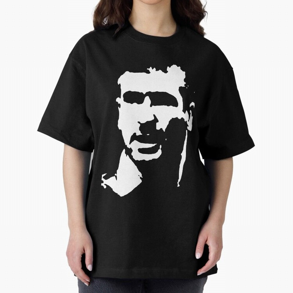 Eric Cantona Manchester Football Legend Oversized T-Shirt Honor the FIFA World Cup 2026 Journey through CR7 and Messi Highlights, England Pride, Retro Football Energy, Iconic Rivalries, Trophy Chase Drama and Stadium Atmosphere; Created for Match
