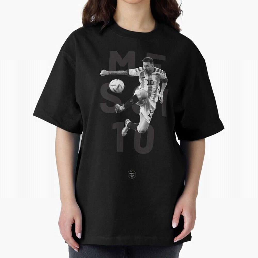 Lionel Messi Oversized T-Shirt Share FIFA World Cup 2026 Group Stage Spirit, Celebrating Netherlands, Cristiano Ronaldo, Football Passion, Legendary Performances, Festival Vibes and Supporter Community; Made for Collectors Who Enjoy Iconic Players,