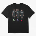Messi Neymar France Football Players Trio Mmn #y79 Oversized T-Shirt Relive the Noise and Pride of Global Football Passion for FIFA World Cup 2026 USA Canada Mexico, Inspired by Neymar, Haaland and Cristiano Ronaldo, Argentina and Brazil, Stadium
