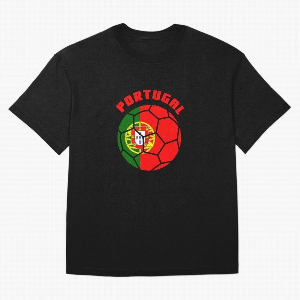 Portugal Football Soccer Ball Oversized T-Shirt Represent the FIFA World Cup 2026 Journey through Neymar, Haaland and Cristiano Ronaldo Highlights, Germany Pride, Match Day Excitement, Supporter Culture, Golden Goals and Global Football Passion;