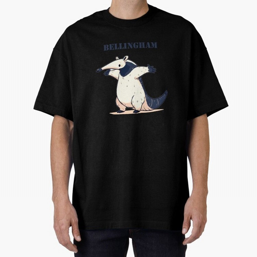 Celebration Bellingham Tamandua Oversized T-Shirt Show Up for the Glory of Global Football Passion for FIFA World Cup 2026, Capturing Neymar, Spain and Netherlands, Match Day Excitement, Supporter Culture, Golden Goals and Global Football Passion;