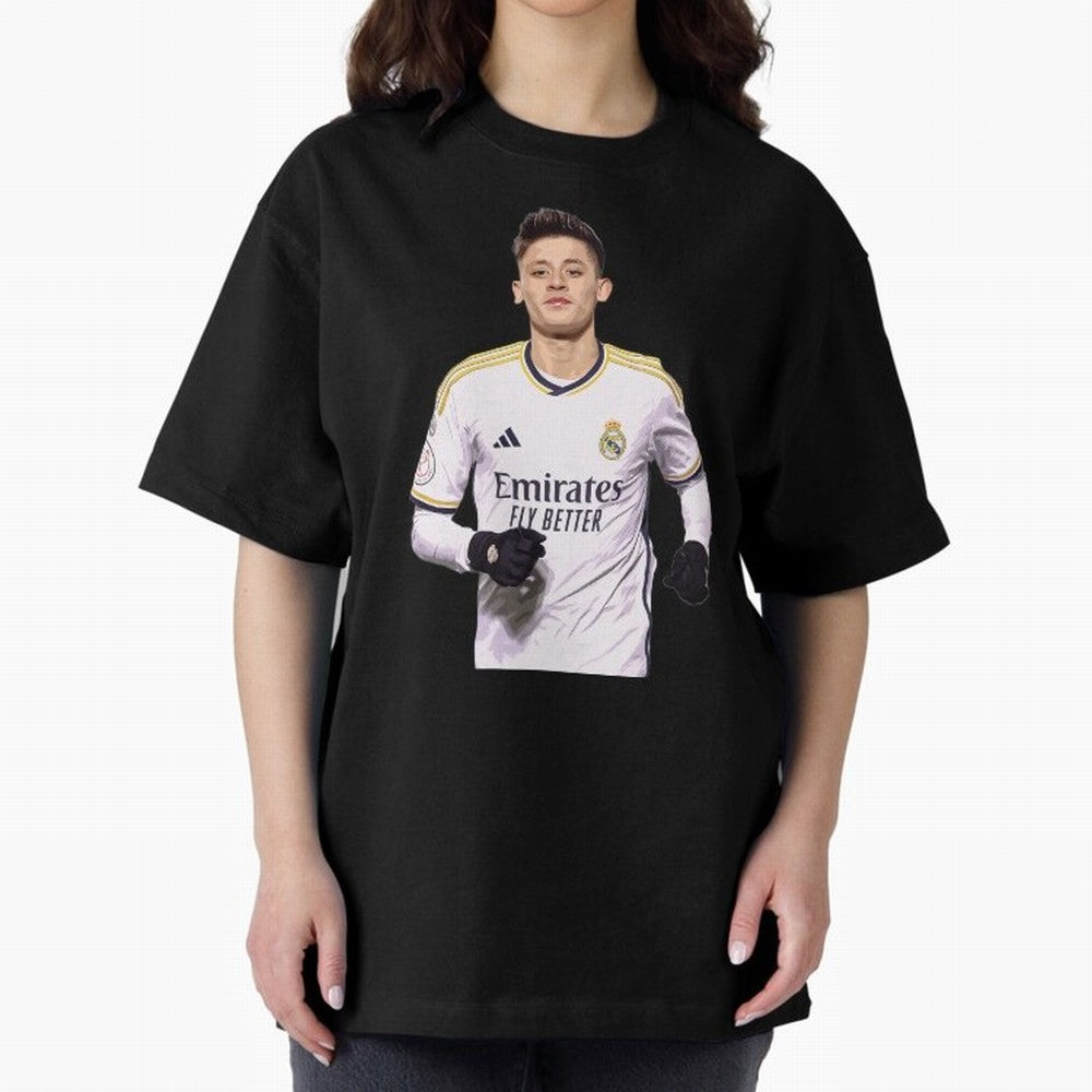 arda guler real madrid Oversized T-Shirt Discover Global Football Passion for FIFA World Cup 2026, Capturing Messi, Neymar and Mbappe, England, Game Day Rituals, Football Legends, Country Pride and the Road to the Final; Perfect for Fans,