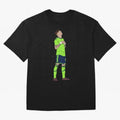 Alejandro Garnacho Ronaldo Peace Goal Celebration Oversized T-Shirt Celebrate the Next Chapter of FIFA World Cup 2026 Spirit, Made for Brazil, Portugal and Argentina, Messi, Neymar and Mbappe, Football Passion, Legendary Performances, Festival