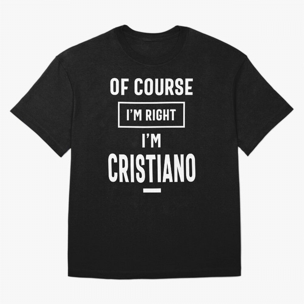 Cristiano Personalized Name Birthday Gift Oversized T-Shirt Fuel FIFA World Cup 2026 USA Canada Mexico for Fans of Messi, Neymar and Mbappe and Argentina, France and Brazil, Bringing Stadium Memories, Football Loyalty, International Chants and