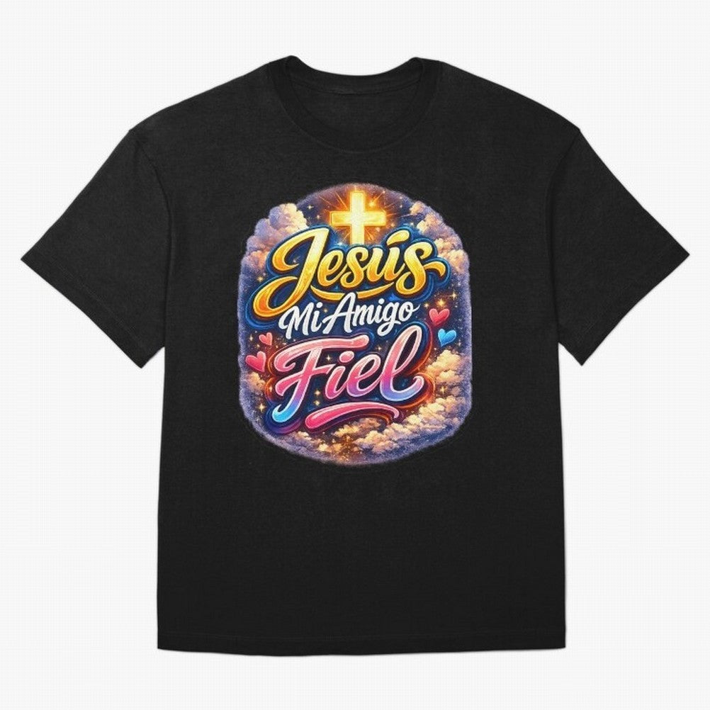 Jesus my faithful friend Oversized T-Shirt Feel the Heartbeat of FIFA World Cup 2026 USA Canada Mexico Spirit, Celebrating Argentina, CR7 and Messi, Supporter Pride, Iconic Celebrations, Legendary Names and Global Match Day Energy; Perfect for