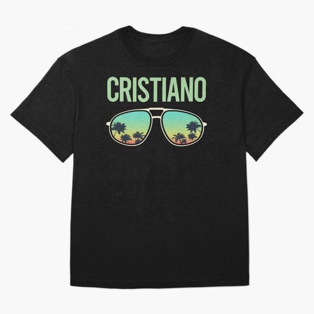Cool Glasses Cristiano Oversized T-Shirt Celebrate the Road through the FIFA World Cup 2026 Journey through Neymar Highlights, France and Portugal Pride, Fan Favorite Moments, National Team Passion, Big Match Drama and Soccer History; Ideal for