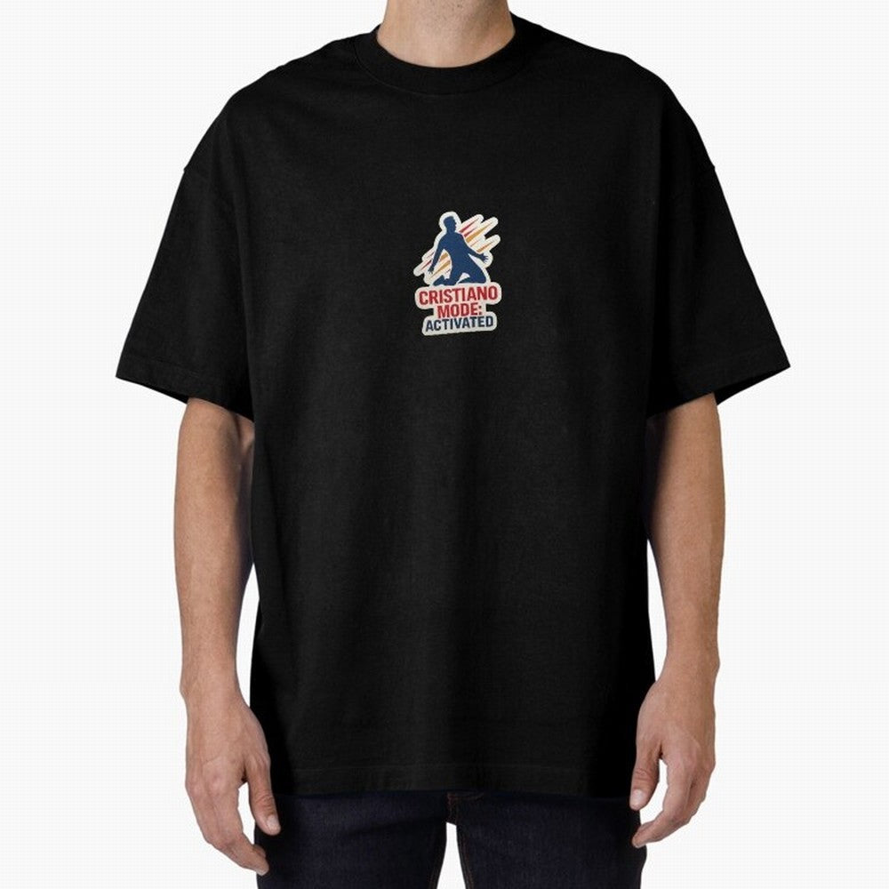 Cristiano Mode: Activated v2 Oversized T-Shirt Bring Global Tournament Vibes to FIFA World Cup 2026 Group Stage Driven by Cristiano Ronaldo, Haaland and CR7, Brazil Energy, Soccer Culture, Superstar Moments, National Team Dreams and Competitive