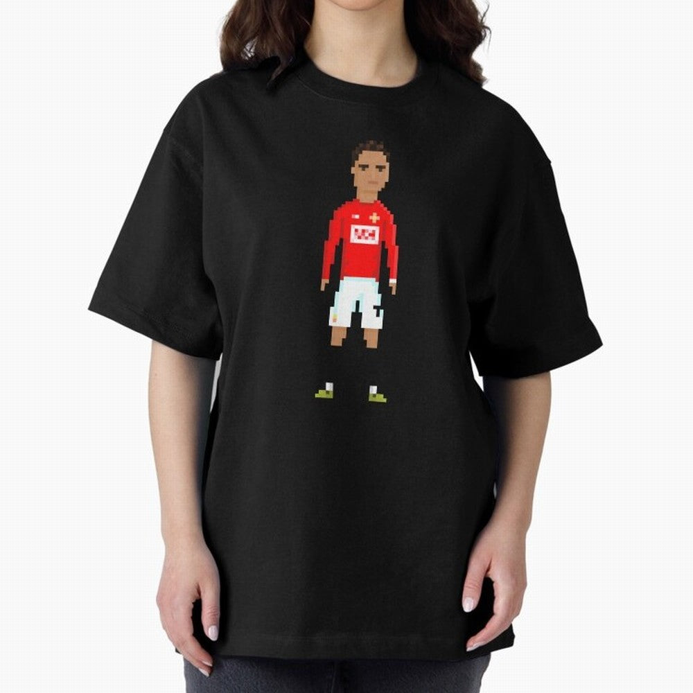 Cristiano Oversized T-Shirt Fuel FIFA World Cup 2026 Group Stage for Fans of Cristiano Ronaldo and Brazil, Bringing Game Day Rituals, Football Legends, Country Pride and the Road to the Final; Ideal for Football Dads, Football Moms, Friends,