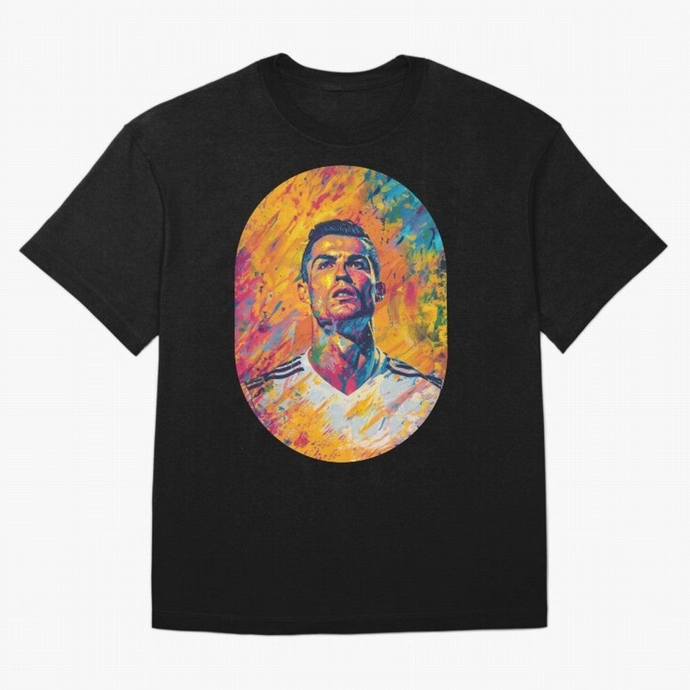 Cristiano Oversized T-Shirt Carry National Pride through the FIFA World Cup 2026 Journey through Messi and Cristiano Ronaldo Highlights, Argentina Pride, Vintage Soccer Flavor, Modern Football Stars, National Flags and Final Night Emotion; Great