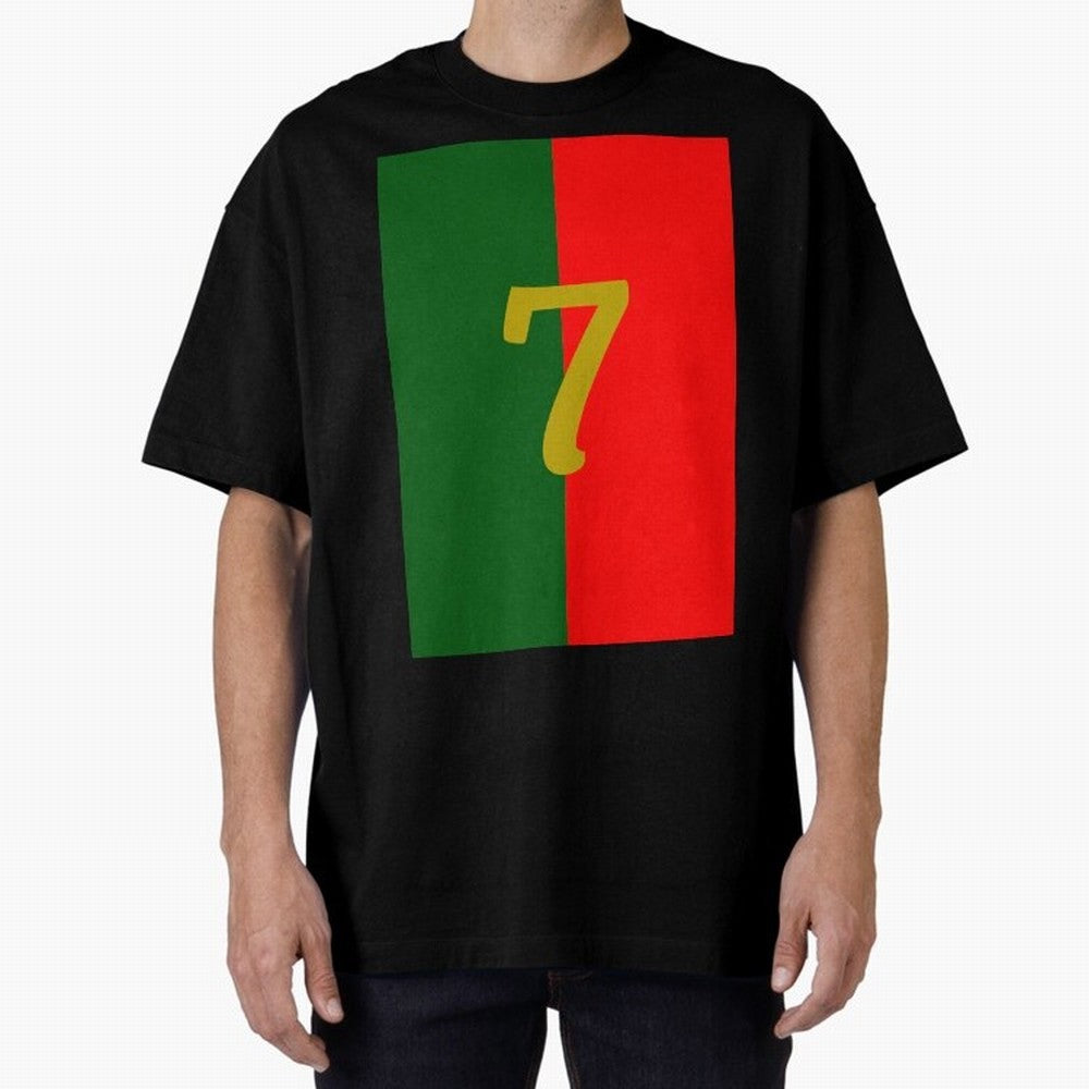 Cristiano Oversized T-Shirt Celebrate Golden Goal Energy in Global Football Passion for FIFA World Cup 2026, Capturing Haaland and Mbappe, Germany, Soccer Culture, Superstar Moments, National Team Dreams and Competitive Fire; Ideal for Football