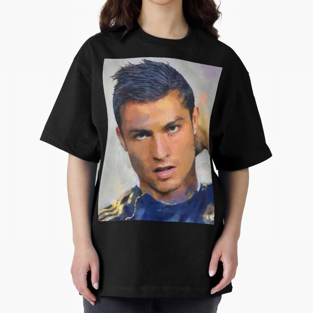 Cristiano Oversized T-Shirt Represent Fans Who Live for FIFA World Cup 2026 for Fans of Messi and Cristiano Ronaldo and England, Bringing Tournament Hype, Historic Matchups, Family Viewing Parties and Global Sports Pride; Created for Match Day