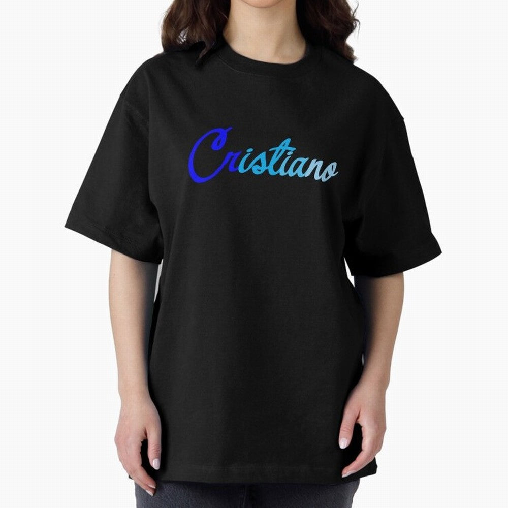 Cristiano Oversized T-Shirt Honor Football Greatness during FIFA World Cup 2026 USA Canada Mexico Spirit, Driven by Portugal, Spain and Germany, Neymar, Classic Soccer Heritage, Championship Pressure, Fan Loyalty and International Pride; Created