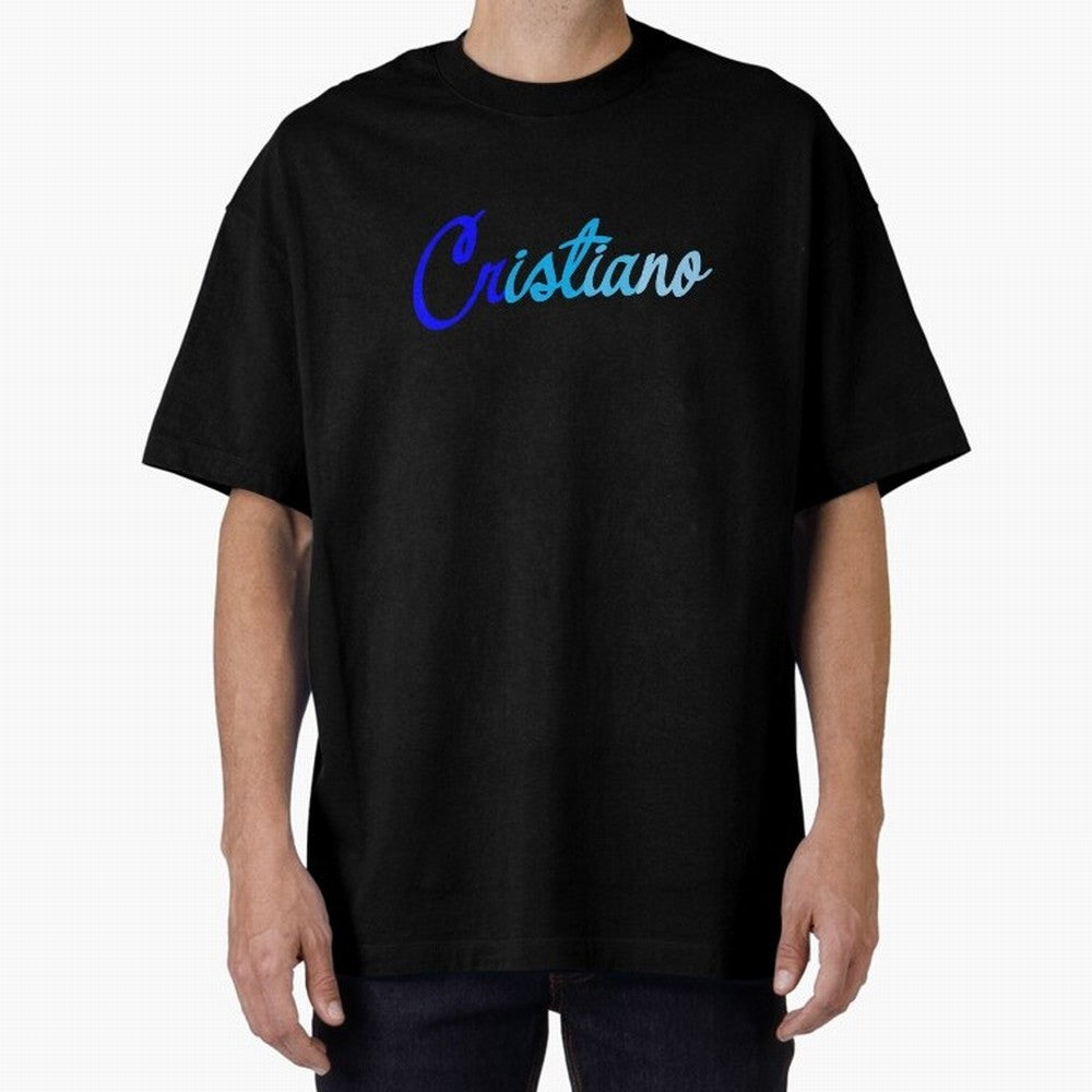 Cristiano Oversized T-Shirt Honor Football Greatness during FIFA World Cup 2026 USA Canada Mexico Spirit, Driven by Portugal, Spain and Germany, Neymar, Classic Soccer Heritage, Championship Pressure, Fan Loyalty and International Pride; Created