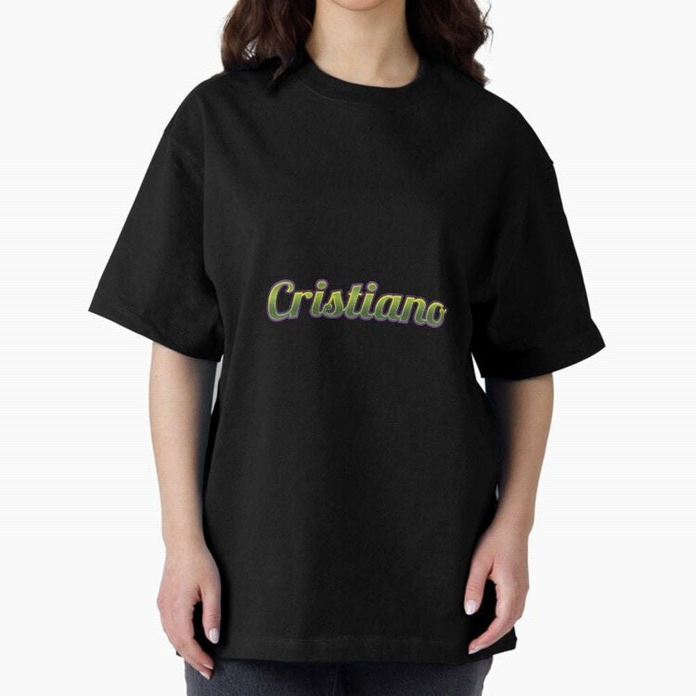 Cristiano Oversized T-Shirt Honor Champions and Dreams in Match Day Hype around FIFA World Cup 2026, Cristiano Ronaldo, Haaland and CR7, Argentina, France and Brazil, Tournament Hype, Historic Matchups, Family Viewing Parties and Global Sports