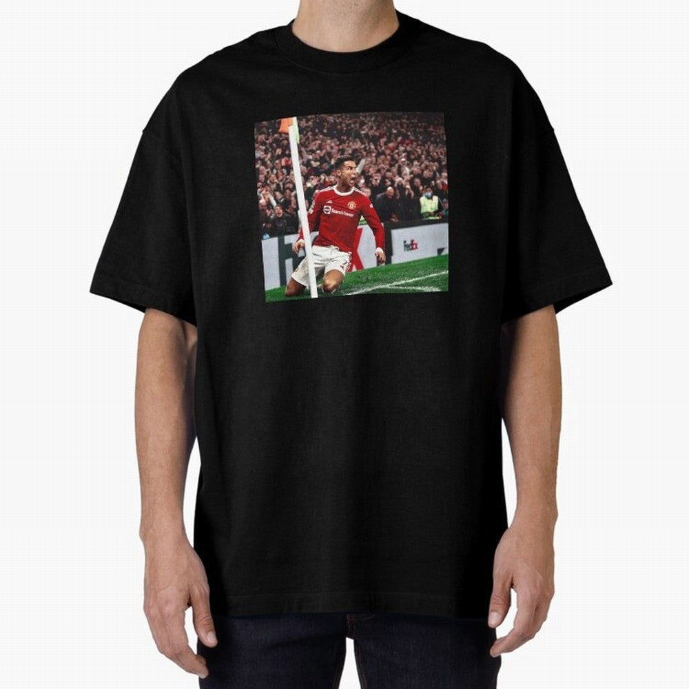 Cristiano Oversized T-Shirt Follow Every Goal of the FIFA World Cup 2026 Journey through Messi and Cristiano Ronaldo Highlights, England and Germany Pride, Champion Mindset, Group Stage Buzz, Knockout Tension and Passionate Fan Culture; Ideal for