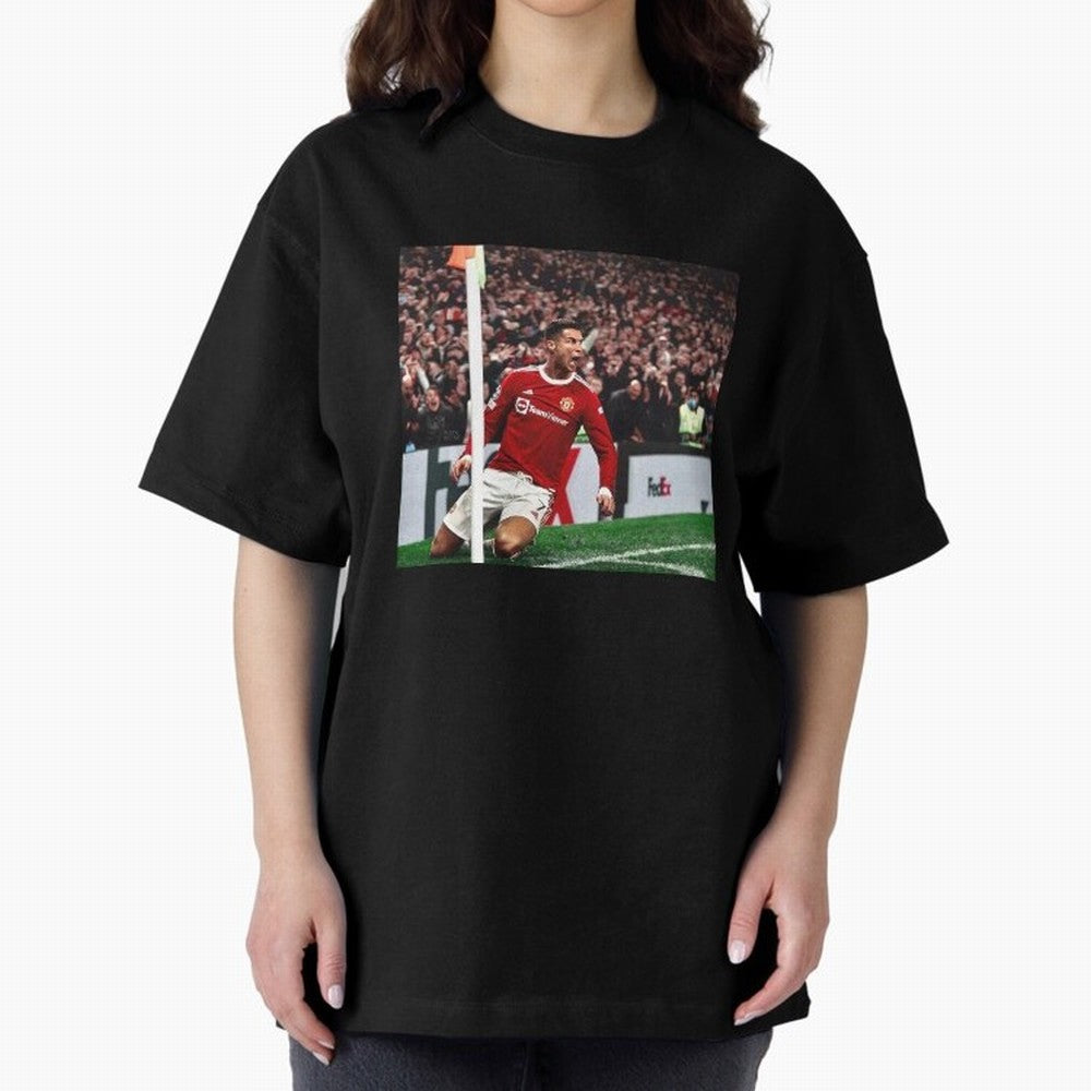 Cristiano Oversized T-Shirt Follow Every Goal of the FIFA World Cup 2026 Journey through Messi and Cristiano Ronaldo Highlights, England and Germany Pride, Champion Mindset, Group Stage Buzz, Knockout Tension and Passionate Fan Culture; Ideal for