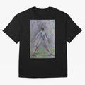 Cristiano Ronaldo - Portrait 2 Oversized T-Shirt Stand with Global Football Passion for FIFA World Cup 2026 USA Canada Mexico, Centered on Haaland, England and Germany, Classic Soccer Heritage, Championship Pressure, Fan Loyalty and International