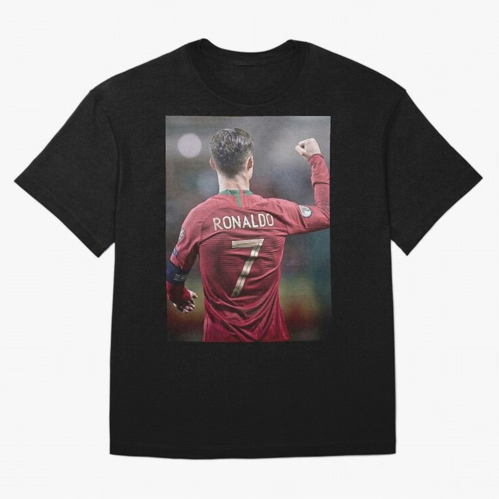 Cristiano Ronaldo CR7 Oversized T-Shirt Showcase FIFA World Cup 2026 Filled with CR7, Portugal Energy, Football History, Final Match Energy, Crowd Noise and Once in a Lifetime Moments; Ideal for Football Dads, Football Moms, Friends, Collectors and