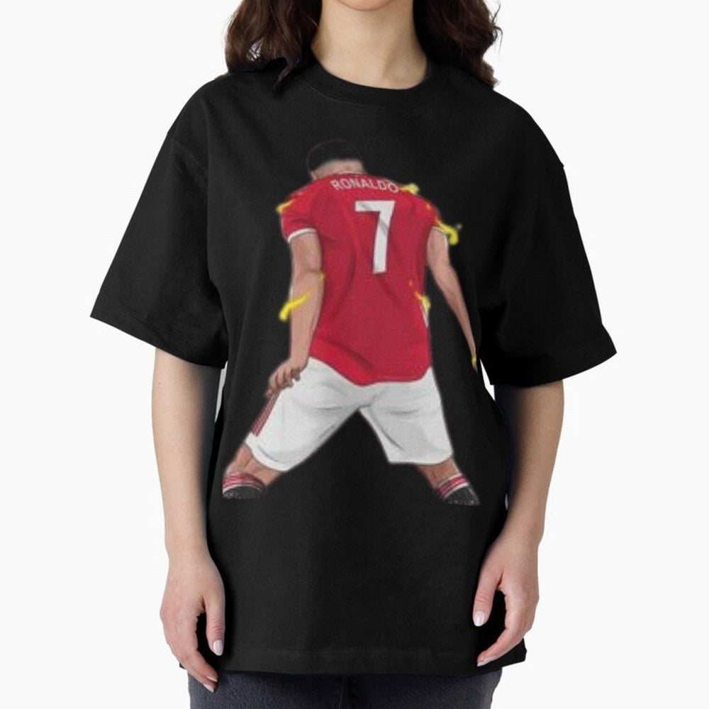 The best player in world Cristiano Ronado Oversized T-Shirt Show Fan Pride Across FIFA World Cup 2026 USA Canada Mexico Made for CR7, Netherlands Energy, Championship Spirit, Famous Goals, Roaring Crowds and International Football Unity; Built for