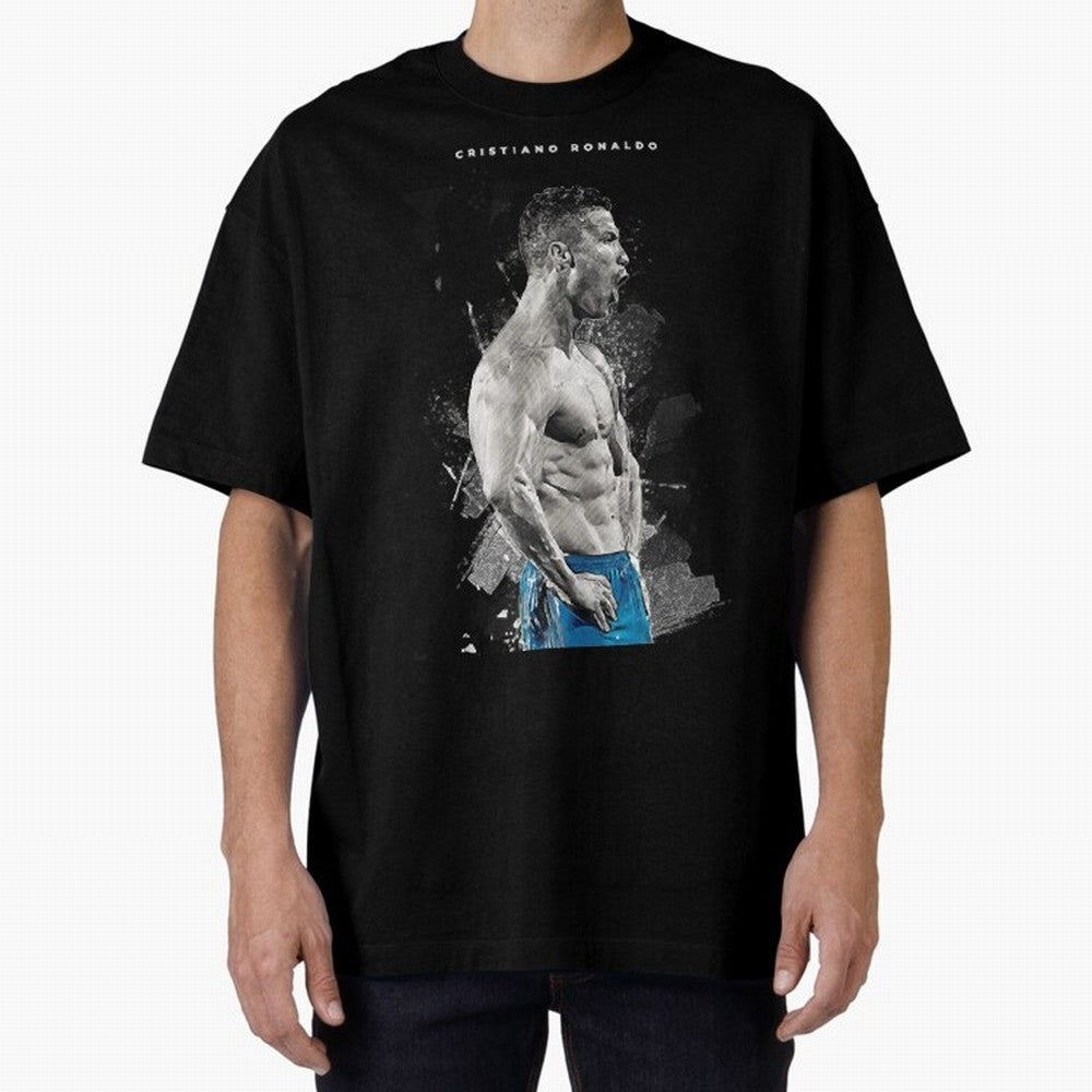 Cristiano Ronaldo Cristiano Ronaldo Oversized T-Shirt Bring Champion Energy into Match Day Hype around FIFA World Cup 2026 Group Stage, Haaland, Brazil, Portugal and Argentina, Supporter Pride, Iconic Celebrations, Legendary Names and Global Match