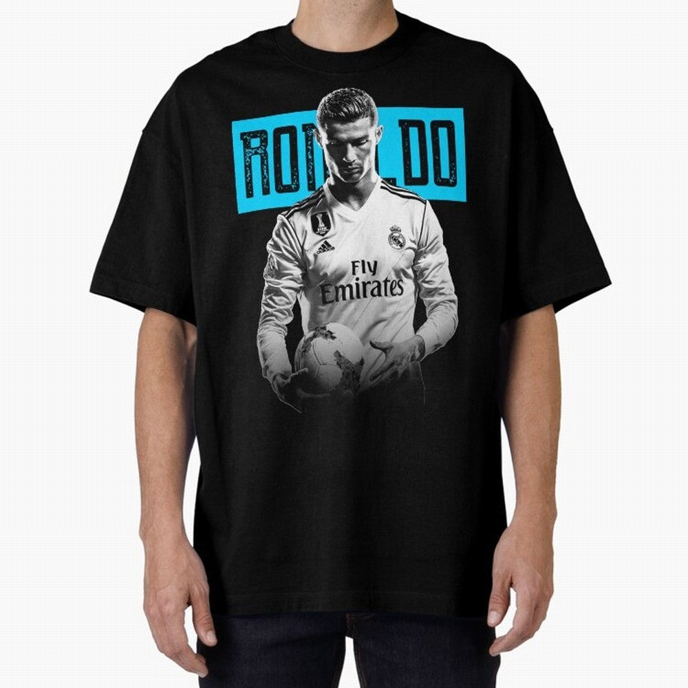 Cristiano Ronaldo The Best Oversized T-Shirt Carry FIFA World Cup 2026 for Fans of Haaland and France and Portugal, Bringing Soccer Culture, Superstar Moments, National Team Dreams and Competitive Fire; Made for Die Hard Supporters, Soccer Lovers,