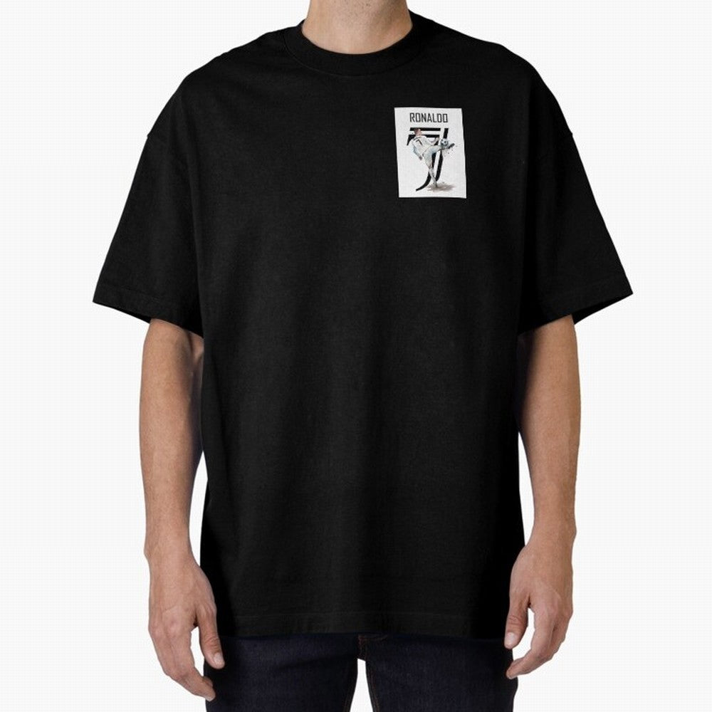RONALDO CRISTIANO 7 Oversized T-Shirt Celebrate the Stars of FIFA World Cup 2026 USA Canada Mexico for Fans of CR7 and Messi and Germany, Bringing Worldwide Fan Energy, Dramatic Goals, Stadium Lights and Championship Celebrations; Great for