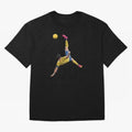 overheadkick bycyle shoot Oversized T-Shirt Cheer through Every Moment of FIFA World Cup 2026 Group Stage for Fans of Messi and France and Portugal, Bringing Vintage Soccer Flavor, Modern Football Stars, National Flags and Final Night Emotion; Made