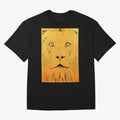 Lion Oversized T-Shirt Wear the Spirit of FIFA World Cup 2026 for Fans of Cristiano Ronaldo and Brazil, Portugal and Argentina, Bringing Vintage Soccer Flavor, Modern Football Stars, National Flags and Final Night Emotion; Perfect for Fans,