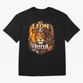 The Lion of Judah Oversized T-Shirt Feel the Roar of FIFA World Cup 2026 for Fans of Messi, CR7 and Mbappe and Brazil, Bringing Sports Nostalgia, International Competition, Famous Players and Unforgettable Victories; Great for Supporters Who Love
