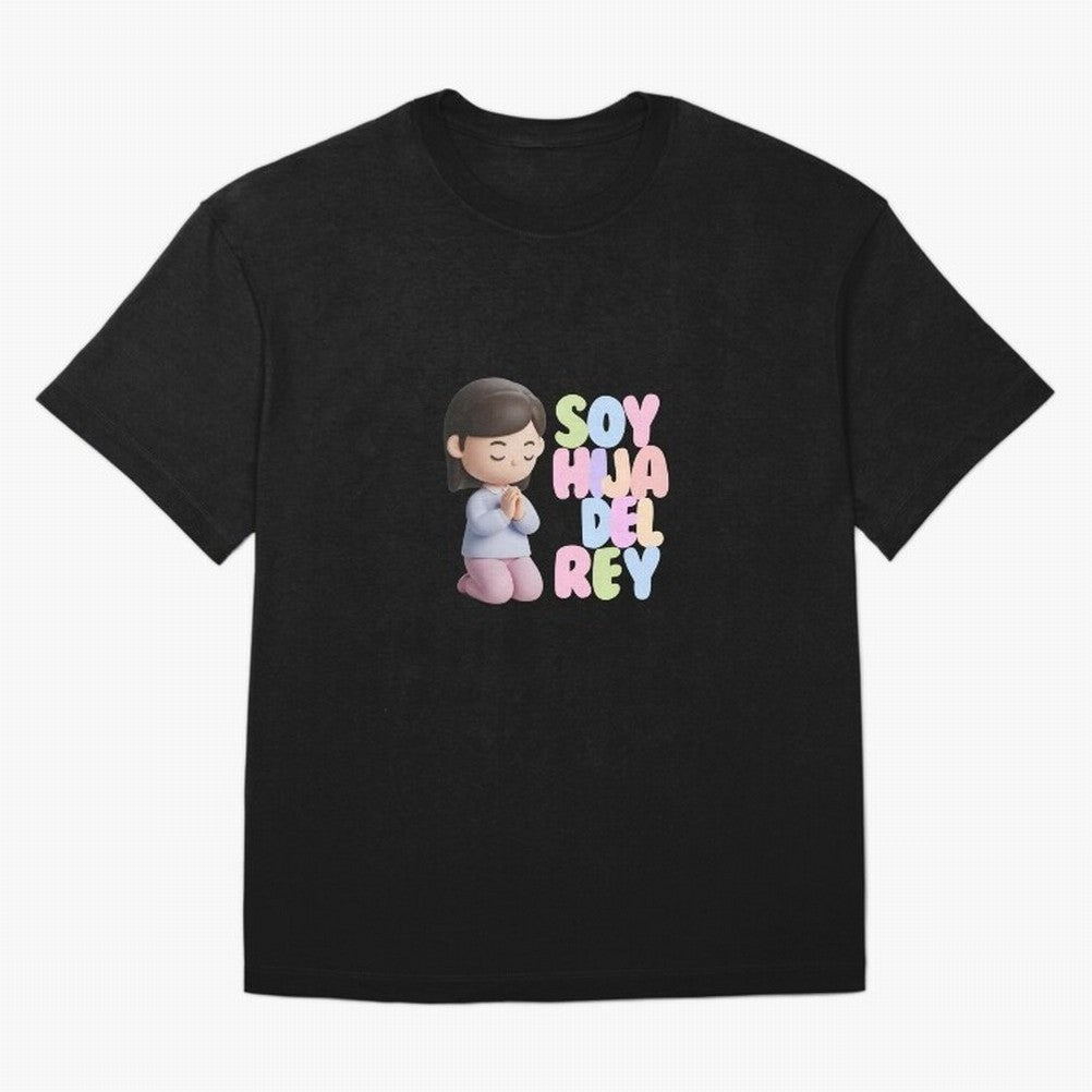 Soy Hija del Rey | Dise?o Cristiano Dulce en Colores Pastel Oversized T-Shirt Bring Champion Energy into Global Football Passion for FIFA World Cup 2026 Group Stage, Featuring Cristiano Ronaldo, Haaland and CR7, Spain, Champion Mindset, Group Stage
