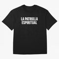 La Patrulla Espiritual, Spanish Faith Quote Gift, Christian Spiritual Humor Graphic Tee for Believers Latinos Oversized T-Shirt Support the Legends of FIFA World Cup 2026 Group Stage for Fans of Messi and Germany, Bringing Vintage Soccer Flavor,