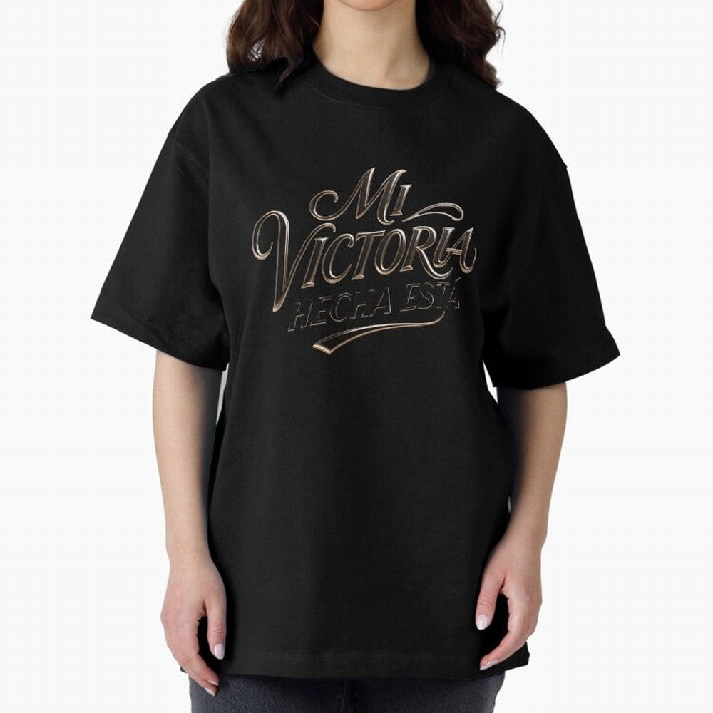 Mi Victoria Hecha Est¨¢ T Shirt Oversized T-Shirt Show Fan Pride Across the FIFA World Cup 2026 Group Stage Journey through CR7 Highlights, France and Portugal Pride, Retro Football Energy, Iconic Rivalries, Trophy Chase Drama and Stadium