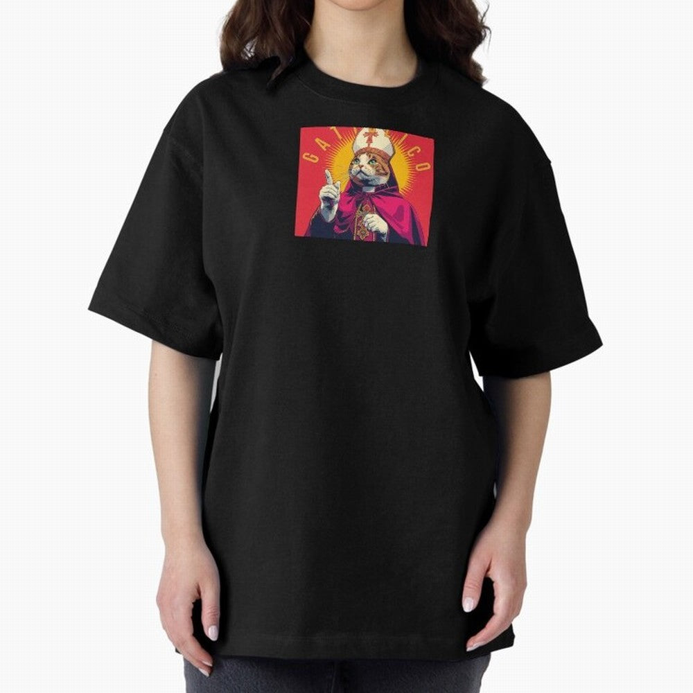 Gattolico Oversized T-Shirt Join Supporters Worldwide for FIFA World Cup 2026 USA Canada Mexico Spirit, with Spain, Neymar, Football History, Final Match Energy, Crowd Noise and Once in a Lifetime Moments; Perfect for Supporters Who Want Bold