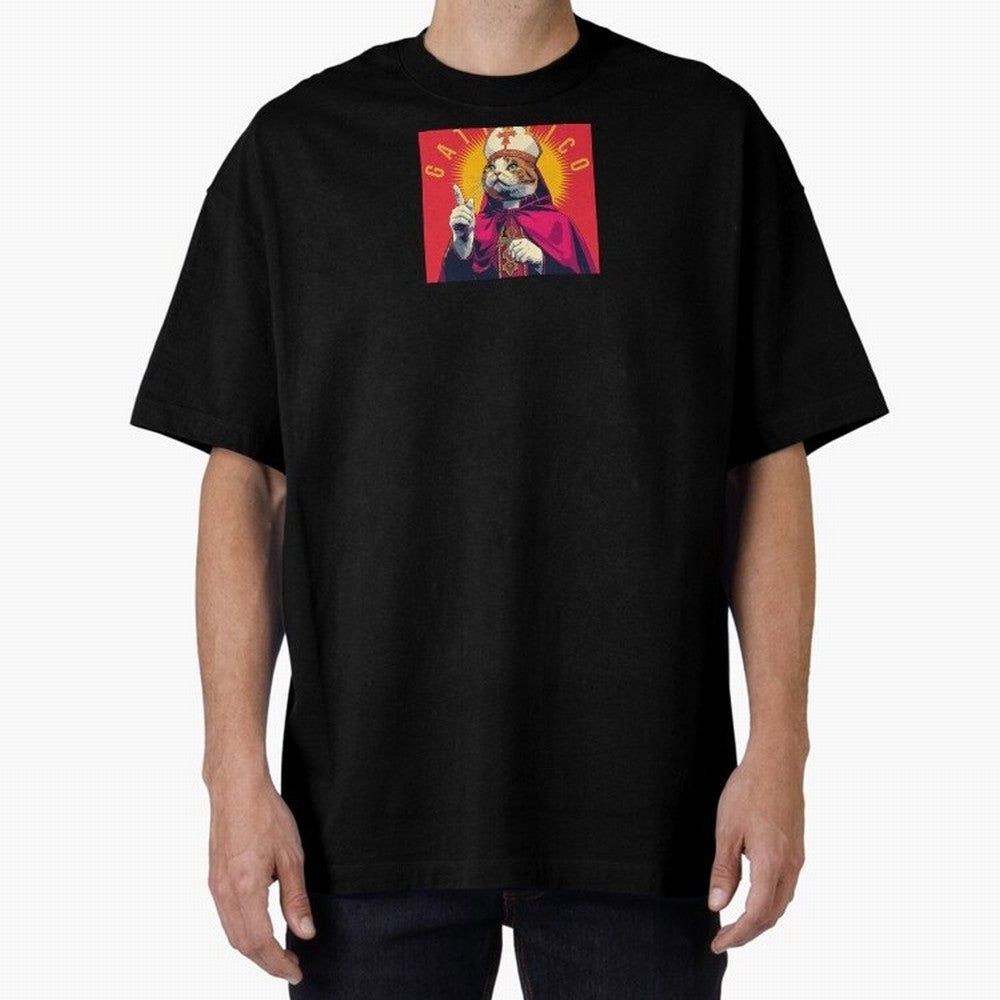 Gattolico Oversized T-Shirt Join Supporters Worldwide for FIFA World Cup 2026 USA Canada Mexico Spirit, with Spain, Neymar, Football History, Final Match Energy, Crowd Noise and Once in a Lifetime Moments; Perfect for Supporters Who Want Bold