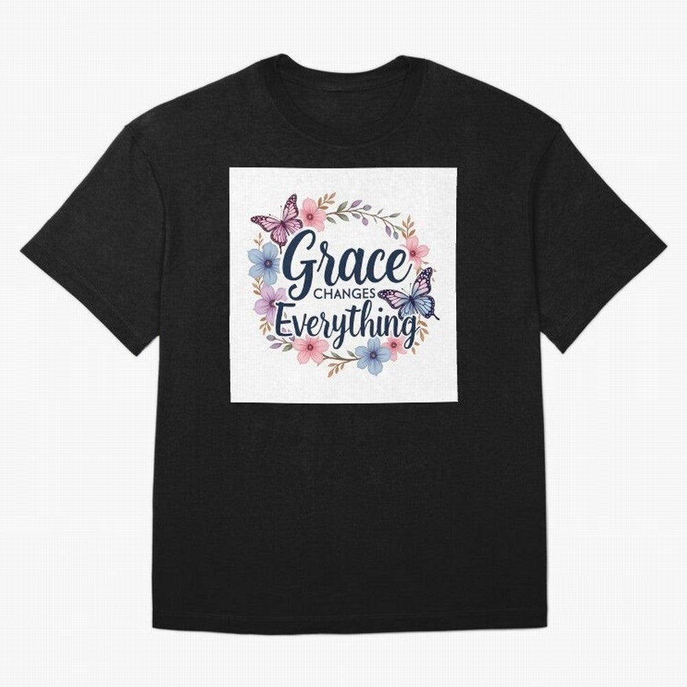 Grace Changes Everything T Shirt Oversized T-Shirt Celebrate Unforgettable Nights in the FIFA World Cup 2026 Group Stage Journey through Messi, CR7 and Mbappe Highlights, Portugal Pride, Sports Nostalgia, International Competition, Famous Players