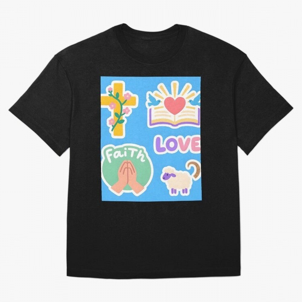 Love Faith T shirt Oversized T-Shirt Bring Stadium Energy to Global Football Passion for FIFA World Cup 2026 USA Canada Mexico, Highlighting Messi, Neymar and Mbappe, Spain and Netherlands, Match Day Excitement, Supporter Culture, Golden Goals and