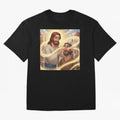 Jesus cure the blind Oversized T-Shirt Share Global Football Passion for FIFA World Cup 2026, Highlighting Cristiano Ronaldo, Netherlands, Football Festival Excitement, Trophy Ambitions, Country Rivalries and Star Player Buzz; Perfect for Fans,