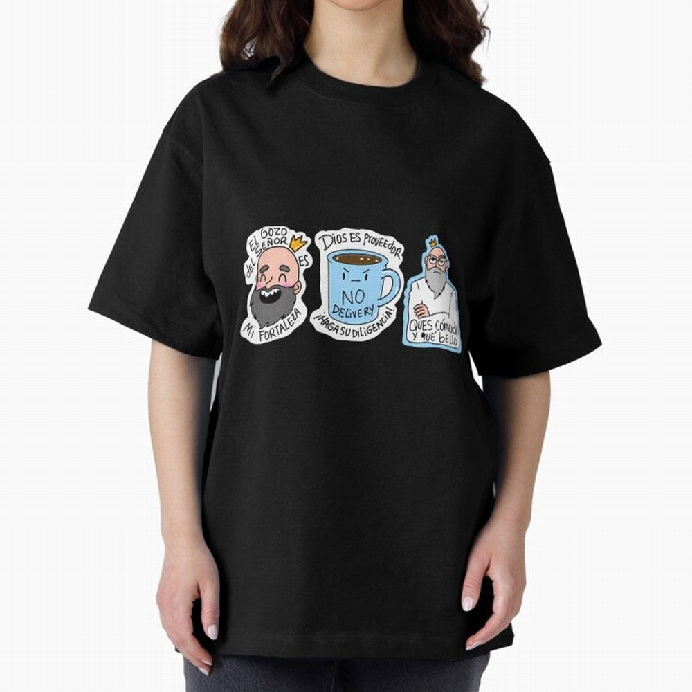 El Gozo Del Seor Es Mi Fortaleza Recuerda Que Dios Es Proveedor No Delivery Oversized T-Shirt Make Every Kick Count in Match Day Hype around FIFA World Cup 2026 Group Stage, Cristiano Ronaldo, Haaland and CR7, Argentina, Worldwide Fan Energy,