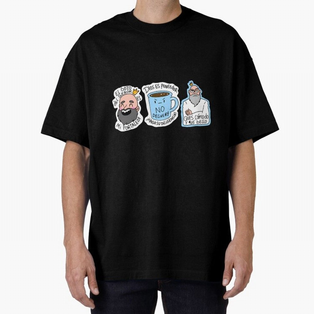 El Gozo Del Seor Es Mi Fortaleza Recuerda Que Dios Es Proveedor No Delivery Oversized T-Shirt Make Every Kick Count in Match Day Hype around FIFA World Cup 2026 Group Stage, Cristiano Ronaldo, Haaland and CR7, Argentina, Worldwide Fan Energy,