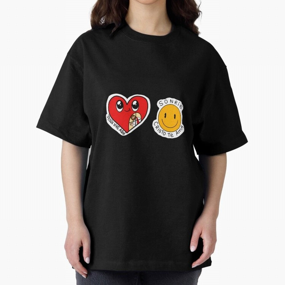 Jesus Vive Aqu Oversized T-Shirt Bring Bold Fan Energy to FIFA World Cup 2026 USA Canada Mexico for Fans of CR7 and Netherlands, Bringing Supporter Pride, Iconic Celebrations, Legendary Names and Global Match Day Energy; Ideal for Passionate Fans