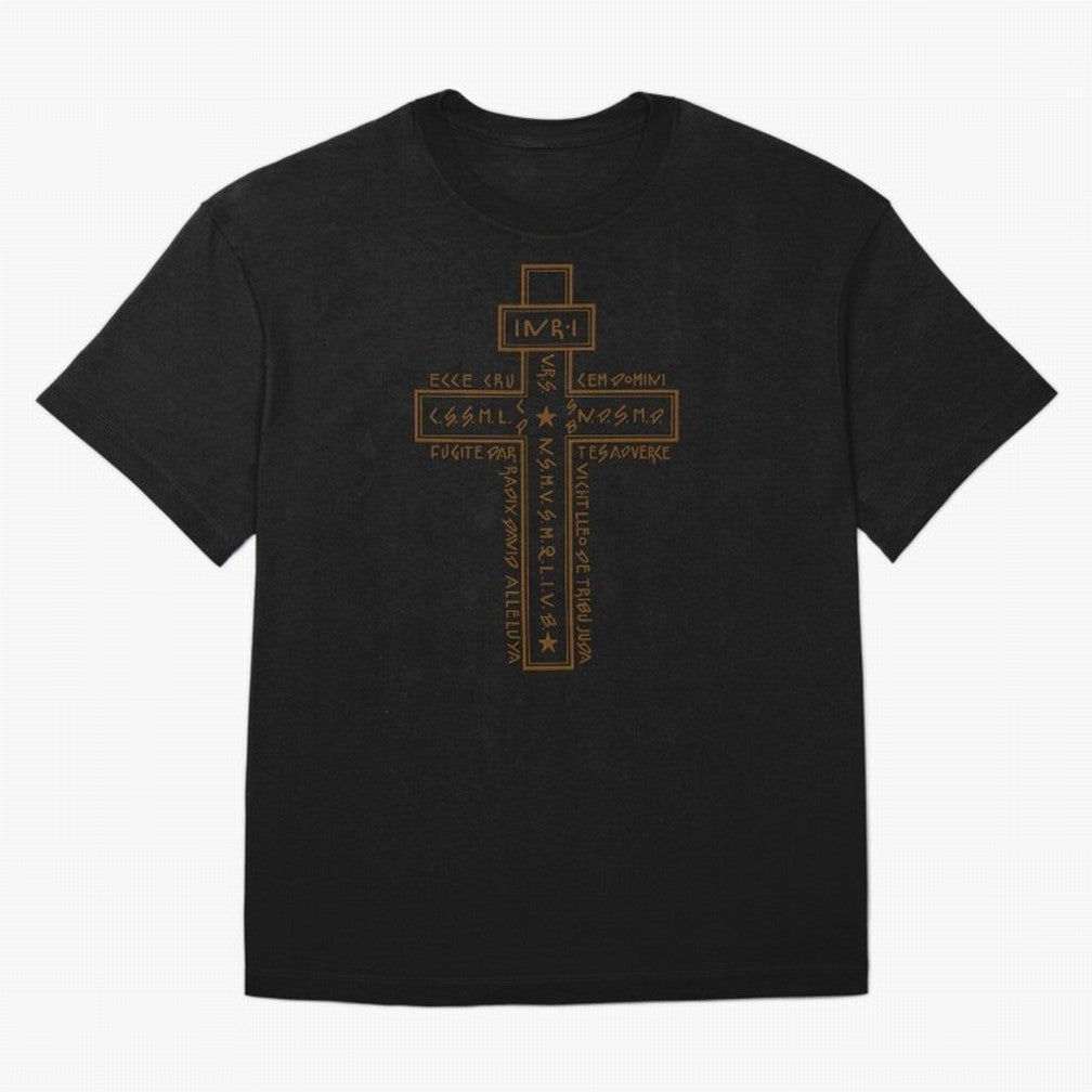 Cruz del Santo Padre Benito 2 Oversized T-Shirt Celebrate Global Passion for FIFA World Cup 2026 Group Stage Built around Haaland and Mbappe, Brazil Energy, Football Festival Excitement, Trophy Ambitions, Country Rivalries and Star Player Buzz;