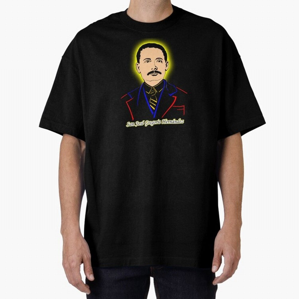 San Jos¨¦ Gregorio Hern¨¢ndez Oversized T-Shirt Bring Bold Fan Energy to FIFA World Cup 2026 USA Canada Mexico for Fans of CR7 and Spain, Bringing Football History, Final Match Energy, Crowd Noise and Once in a Lifetime Moments; Ideal for Fans Who