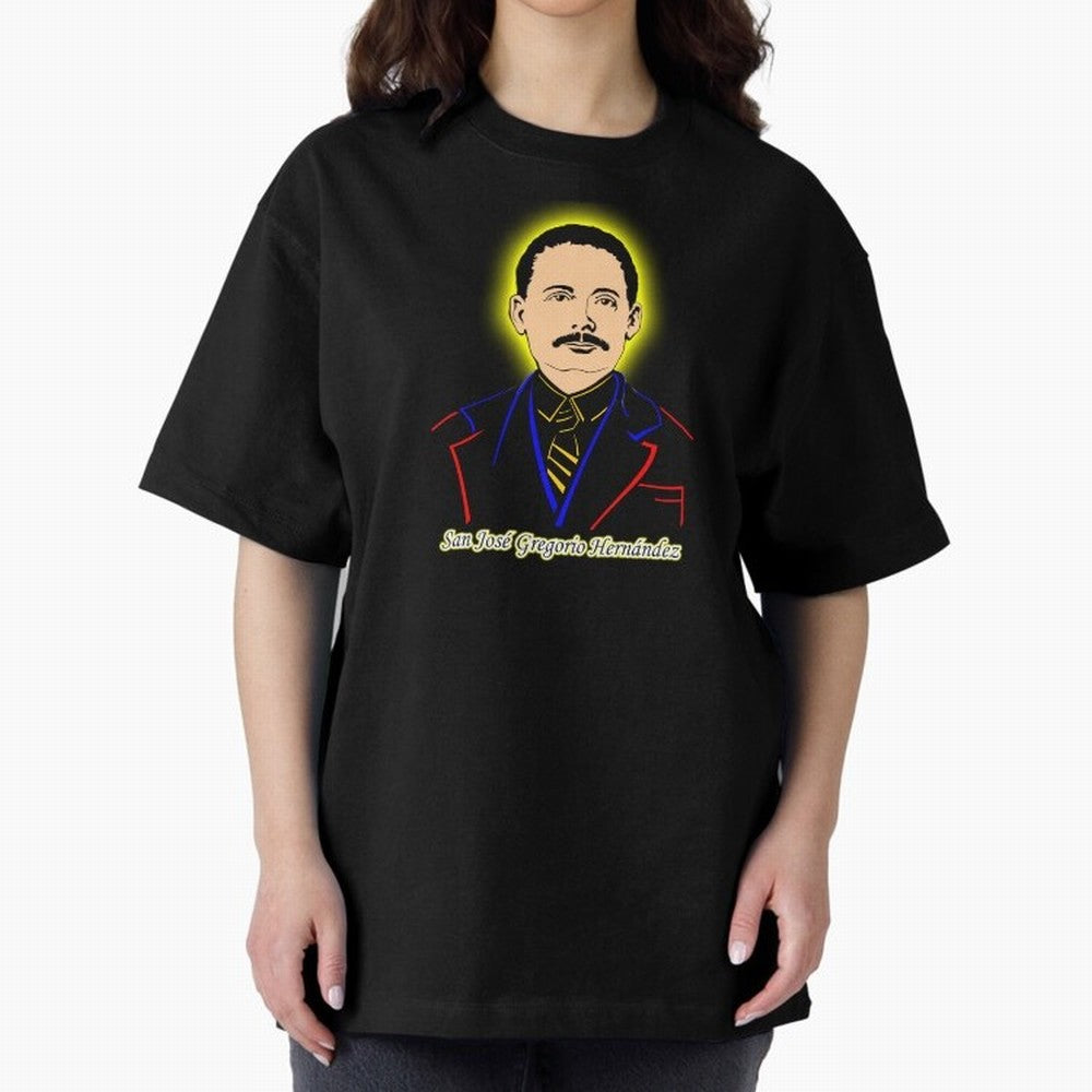 San Jos¨¦ Gregorio Hern¨¢ndez Oversized T-Shirt Bring Bold Fan Energy to FIFA World Cup 2026 USA Canada Mexico for Fans of CR7 and Spain, Bringing Football History, Final Match Energy, Crowd Noise and Once in a Lifetime Moments; Ideal for Fans Who