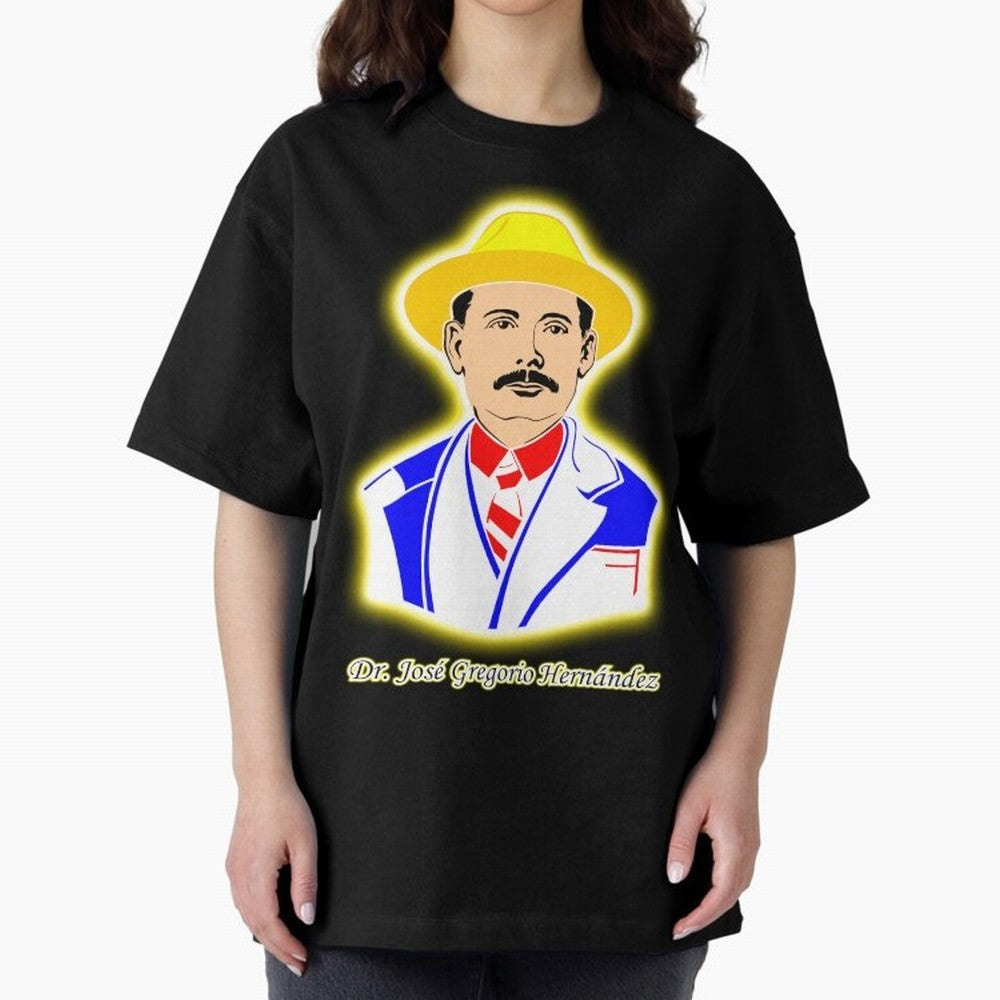 Dr. Jos¨¦ Gregorio Hern¨¢ndez Oversized T-Shirt Create FIFA World Cup 2026 for Fans of CR7 and Portugal, Bringing Global Supporter Spirit, Legendary Goals, National Colors and Tournament Celebration; Ideal for Football Dads, Football Moms, Friends,