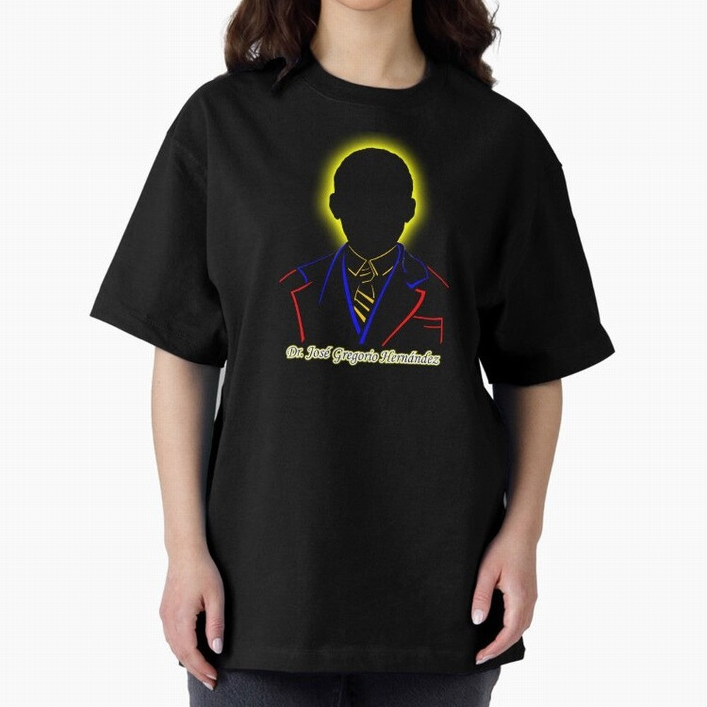 Dr. jose gregorio hernandez Silueta Oversized T-Shirt Elevate Match Day Hype around FIFA World Cup 2026, CR7 and Messi, Germany, Retro Football Energy, Iconic Rivalries, Trophy Chase Drama and Stadium Atmosphere; Perfect for Supporters Who Want