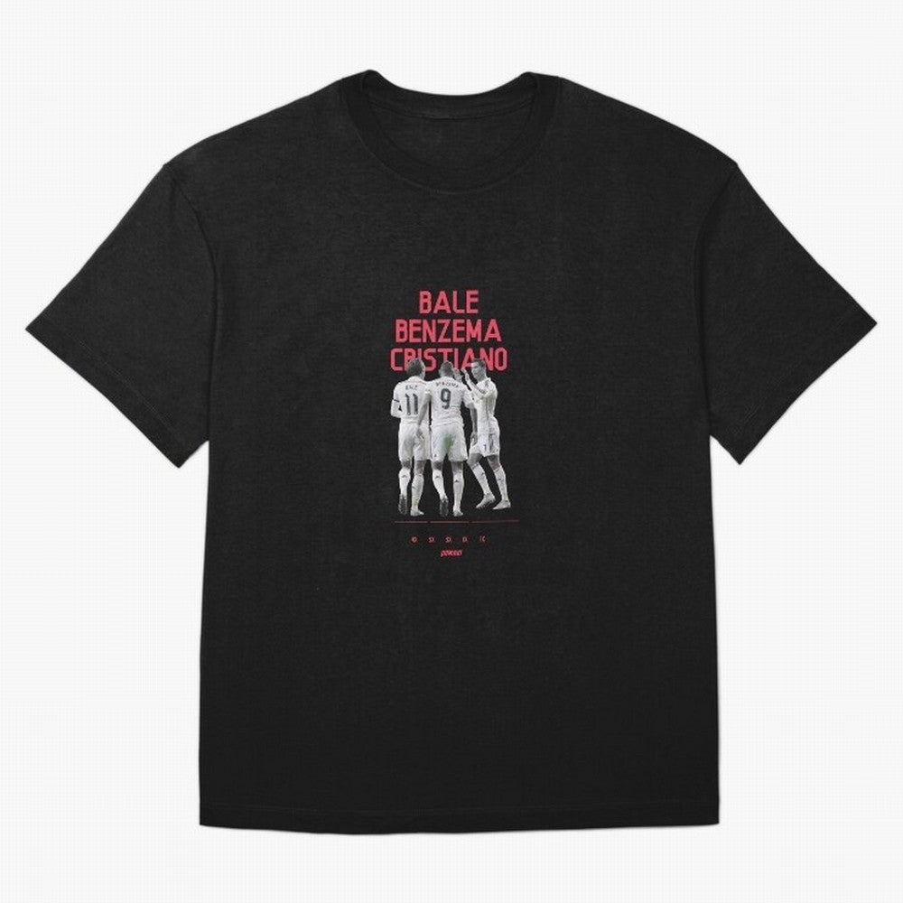 Real Madrid | Bale Benzema Cristiano Oversized T-Shirt Enjoy FIFA World Cup 2026 Group Stage for Fans of Neymar and Brazil, Portugal and Argentina, Bringing Vintage Soccer Flavor, Modern Football Stars, National Flags and Final Night Emotion;
