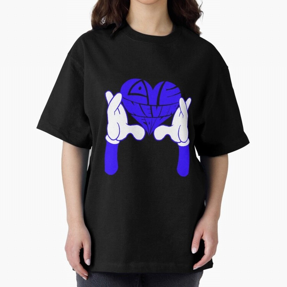 Love Never Fails ¨C Heart Calligram Oversized T-Shirt Follow Every Goal of Match Day Hype around FIFA World Cup 2026 Group Stage, Mbappe and Neymar, Portugal, Football History, Final Match Energy, Crowd Noise and Once in a Lifetime Moments; Ideal