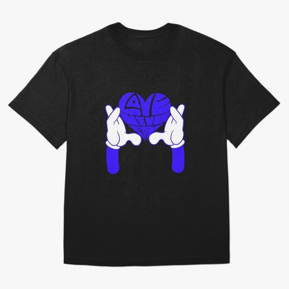 Love Never Fails ¨C Heart Calligram Oversized T-Shirt Follow Every Goal of Match Day Hype around FIFA World Cup 2026 Group Stage, Mbappe and Neymar, Portugal, Football History, Final Match Energy, Crowd Noise and Once in a Lifetime Moments; Ideal
