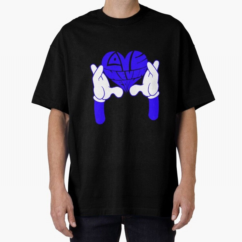 Love Never Fails ¨C Heart Calligram Oversized T-Shirt Follow Every Goal of Match Day Hype around FIFA World Cup 2026 Group Stage, Mbappe and Neymar, Portugal, Football History, Final Match Energy, Crowd Noise and Once in a Lifetime Moments; Ideal